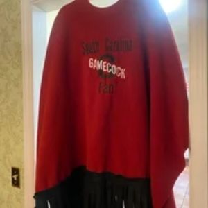 University of South Carolina fleece cape